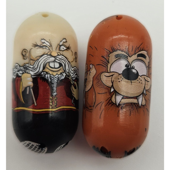 Mighty Beanz LOT OF 14 Frankenstein Unicorn Pirate Monkey Wizard Bear Boxer - Picture 10 of 10